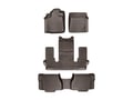 Picture of WeatherTech FloorLiners - Front, 2nd & 3rd Row - Cocoa