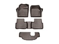 Picture of WeatherTech FloorLiners - Cocoa - Front, 2nd & 3rd Row