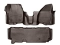 Picture of WeatherTech FloorLiners - Front & Rear - Over-The-Hump - Cocoa