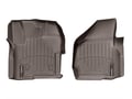 Picture of WeatherTech FloorLiners - Cocoa - Front - 2 Piece