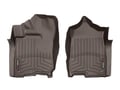 Picture of WeatherTech FloorLiners - Cocoa - Front - 2 Piece