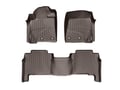 Picture of WeatherTech FloorLiners - Cocoa - Front & Rear