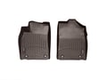 Picture of WeatherTech FloorLiners - Cocoa - Front - 2 Piece