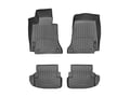 Picture of WeatherTech FloorLiners - Black - Front & Rear - 2 Piece Rear