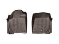 Picture of WeatherTech FloorLiners - Cocoa - Front - 2 Piece