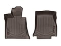 Picture of WeatherTech FloorLiners - Cocoa - Front - 2 Piece