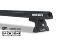 Picture of Rhino Rack Heavy Duty RLT600 Black - 2 Bar Backbone Roof Rack - JK Model - 2 Door Hard Top