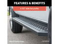 Picture of Aries RidgeStep Commercial Running Boards w/Brackets - Extended Crew Cab