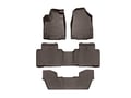 Picture of Weathertech DigitalFit Floor Liners - Front, 2nd & 3rd Row - Cocoa
