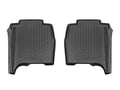 Picture of WeatherTech FloorLiners - Black - Rear - w/2nd Row Console