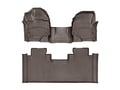 Picture of WeatherTech FloorLiners - Cocoa - Front & Rear - Over-The-Hump