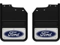 Ford F450/F550 Gatorback Mud Flaps - Blue Ford Oval - Custom Front