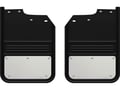 Ford F450/F550 Gatorback Mud Flaps - Stainless Plate - Custom Front