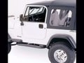 Picture of Rampage Complete Soft Top Kit - Black Diamond - For Use With Full Steel Doors - w/Tinted Windows