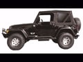 Picture of Rampage Complete Soft Top Kit - w/Soft Upper Doors - Black Diamond