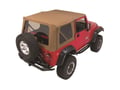 Picture of Rampage Complete Soft Top Kit - w/Soft Upper Doors - Spice