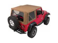 Picture of Rampage Complete Soft Top Kit - Spice - For Use With Full Steel Doors - w/Tinted Windows