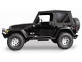 Picture of Rampage Complete Soft Top Kit - Black Diamond - For Use With Full Steel Doors
