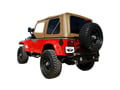 Picture of Rampage Factory Replacement Soft Top - Replacement Plus - w/Door Skins - Denim Spice Tinted Windows