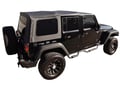 Picture of Rampage Factory Replacement Soft Top - Black Diamond - Install Over Factory Framework - w/Tinted Windows