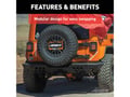 Picture of Aries TrailChaser Rear Bumper - Incl. Rear Center Section PN[2081021] - Side Extensions PN[2081221]