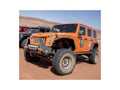 Picture of Aries TrailChaser Jeep Wrangler Aluminum Front Bumper Angular Brush Guard