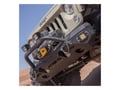 Picture of Aries TrailChaser Front Bumper Center Brush Guard - Steel - Round - Textured Black Powdercoat - Bumper Sold Separately