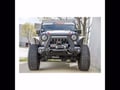 Picture of Aries TrailChaser Jeep Wrangler, Gladiator Aluminum Front Bumper Corners With LEDs