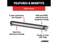 Picture of Aries LED Light Bar - 20 in. - Single Row