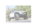 Picture of Aries TrailCrusher Jeep Wrangler, Gladiator Steel Front Bumper Angular Brush Guard