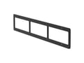 Picture of Aries Pro Series Grille Guard Cover Plate - Carbon Steel Semi-Gloss Black