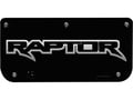 Raptor Black Wrap Plate With Screws 12