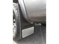 Nissan Titan Gatorback Mud Flaps - Blank Stainless Steel - Custom Rear