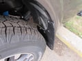 Nissan Titan Gatorback Mud Flaps - Blank Gunmetal - Custom Rear
