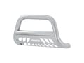 Picture of Aries Bull Bar - 3 in. - w/Stainless Skid Plate - Stainless Steel