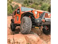 Picture of Aries Jeep Wrangler JK Black Aluminum Front Fender Flares