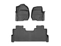 Picture of WeatherTech FloorLiners - Black - Front & Rear - Fits Vehicles w/Vinyl Flooring