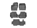 Picture of WeatherTech FloorLiners - Black - Front, 2nd & 3rd Row - Fits Vehicles w/Vinyl Floors