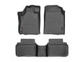 Picture of WeatherTech FloorLiners - Black - Front & Rear