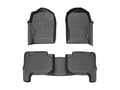 Picture of WeatherTech FloorLiners - Black - Front & Rear