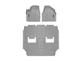 Picture of WeatherTech FloorLiners - Gray - Front, 2nd & 3rd Row