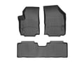 Picture of WeatherTech FloorLiners - Black - Front & Rear