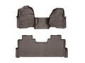 Picture of WeatherTech FloorLiners - Cocoa - Front & Rear - Over-The-Hump