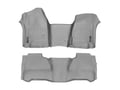 Picture of WeatherTech FloorLiners - Gray - Front & Rear - Over-The-Hump