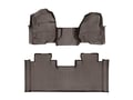 Picture of WeatherTech FloorLiners - Cocoa - Front & Rear - Over-The-Hump