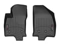 Picture of WeatherTech FloorLiners - Black - Front