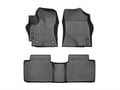 Picture of WeatherTech FloorLiners - Black - Front & Rear