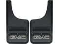 2015-2018 GMC Sierra 3500HD Logo With Black Wrap Gatorback Dually Mud Flap Set