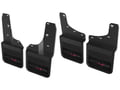Picture of Truck Hardware Gatorback Black Anodized AT4X Mud Flaps - Set - Fits AT4X Only