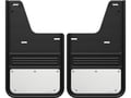 Gatorback Stainless Steel Plate No Drill Mud Flap Set - Rear Flaps